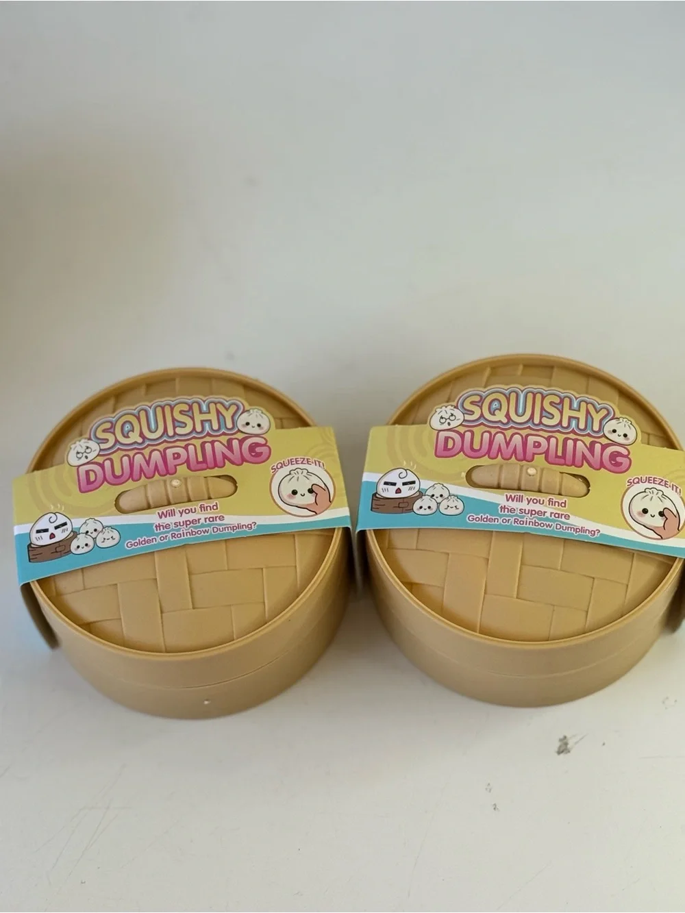 2 Squishy Dumpling Kids Sensory Toy! Brand new!